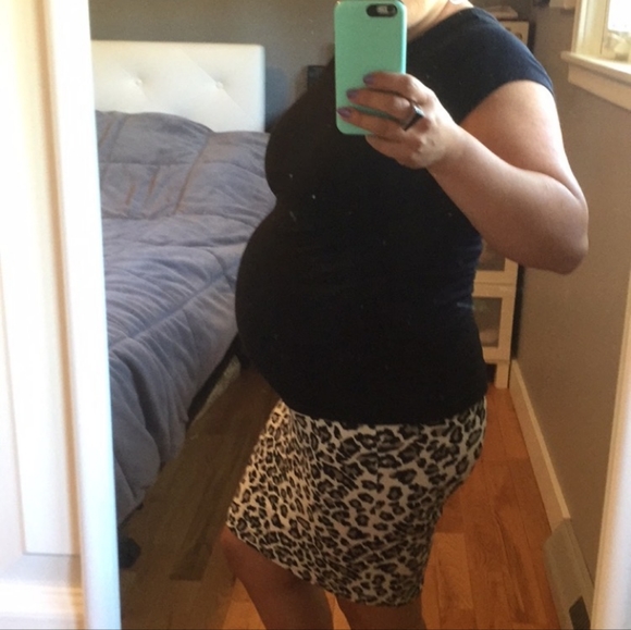 ASOS maternity leopard print skirt - Picture 4 of 4